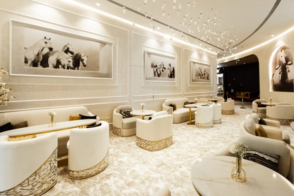 beautiful dining place at Zain lounge